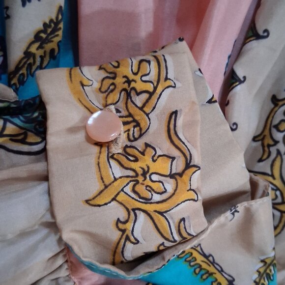 True Vintage Silk Dress 1950'60's? Small - Picture 6 of 8